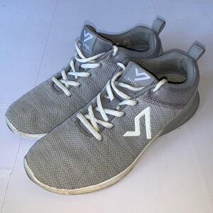 Vionic 335 Adley Gray Sneakers Waking Running Shoes Womens Size 8